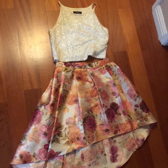Other - big girls high low dress two piece